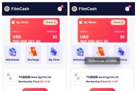 海外影视音乐投资理财系统源码/带视频搭建教程